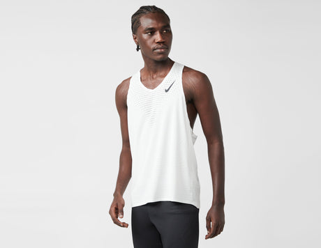 !NK AROSWFT SINGLET BLK