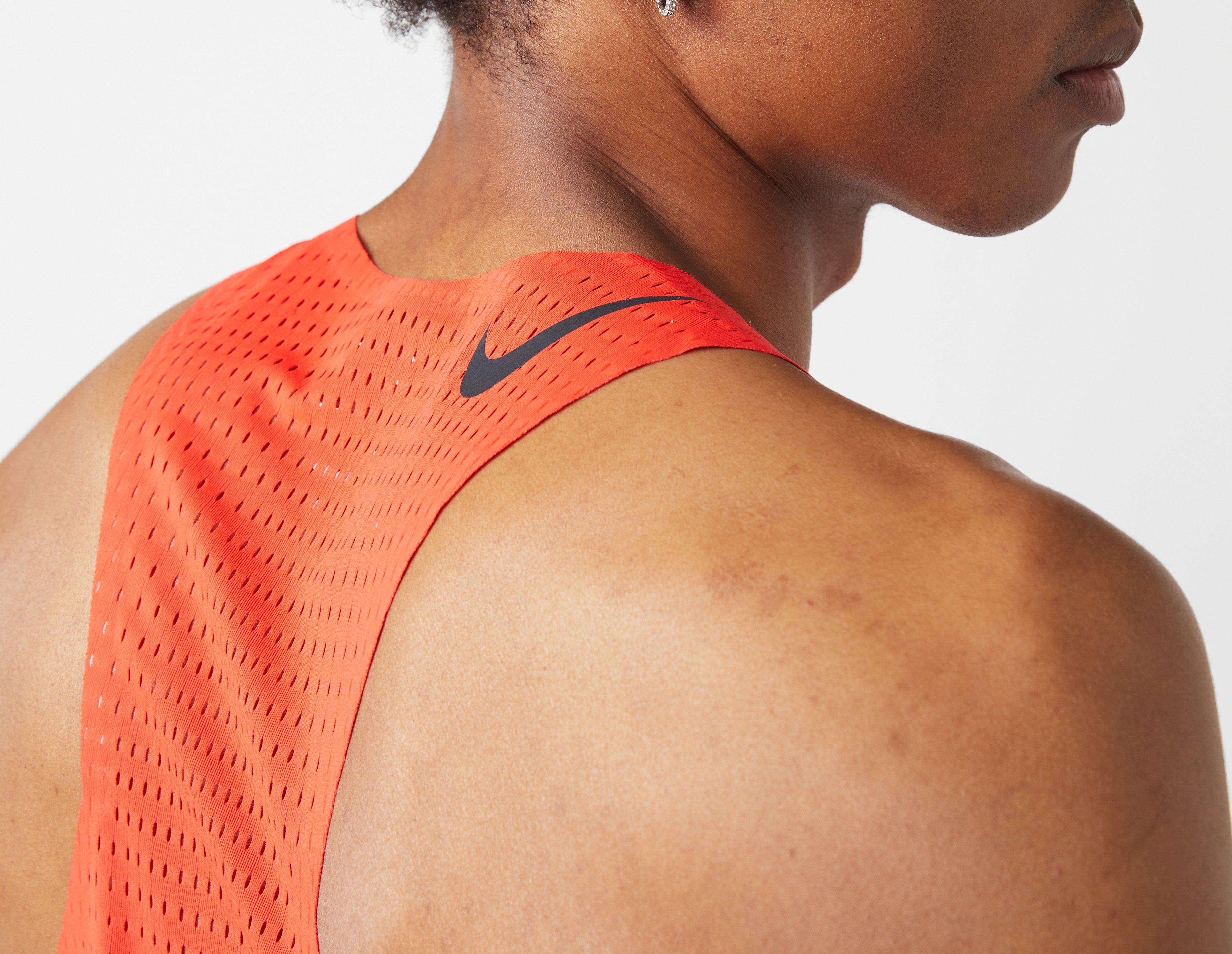 Nike AEROSWIFT レッド シングレットサイズ S Red Nike AeroSwift Running Singlet