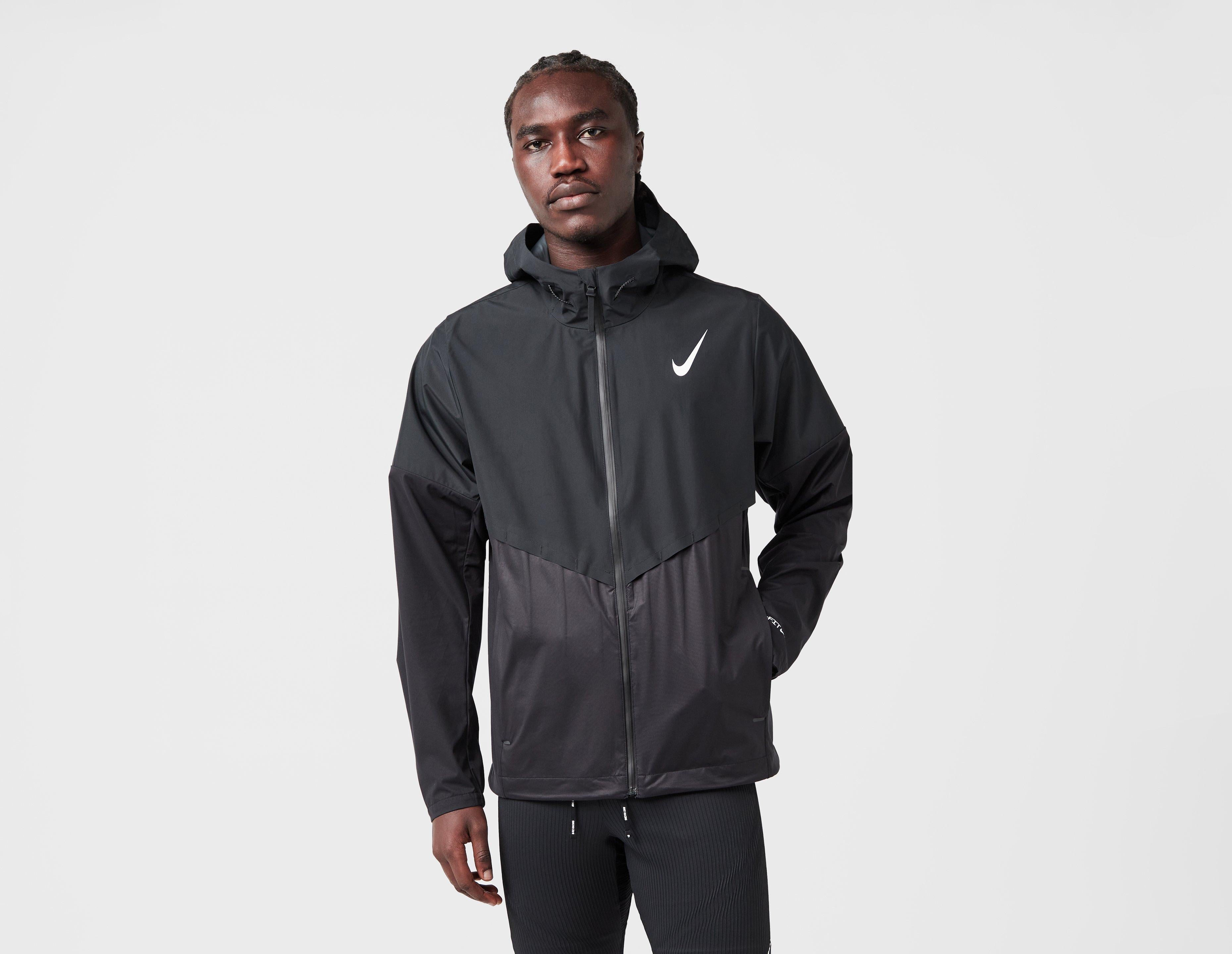 black Nike AeroSwift Storm-FIT Aerogami Running Jacket
