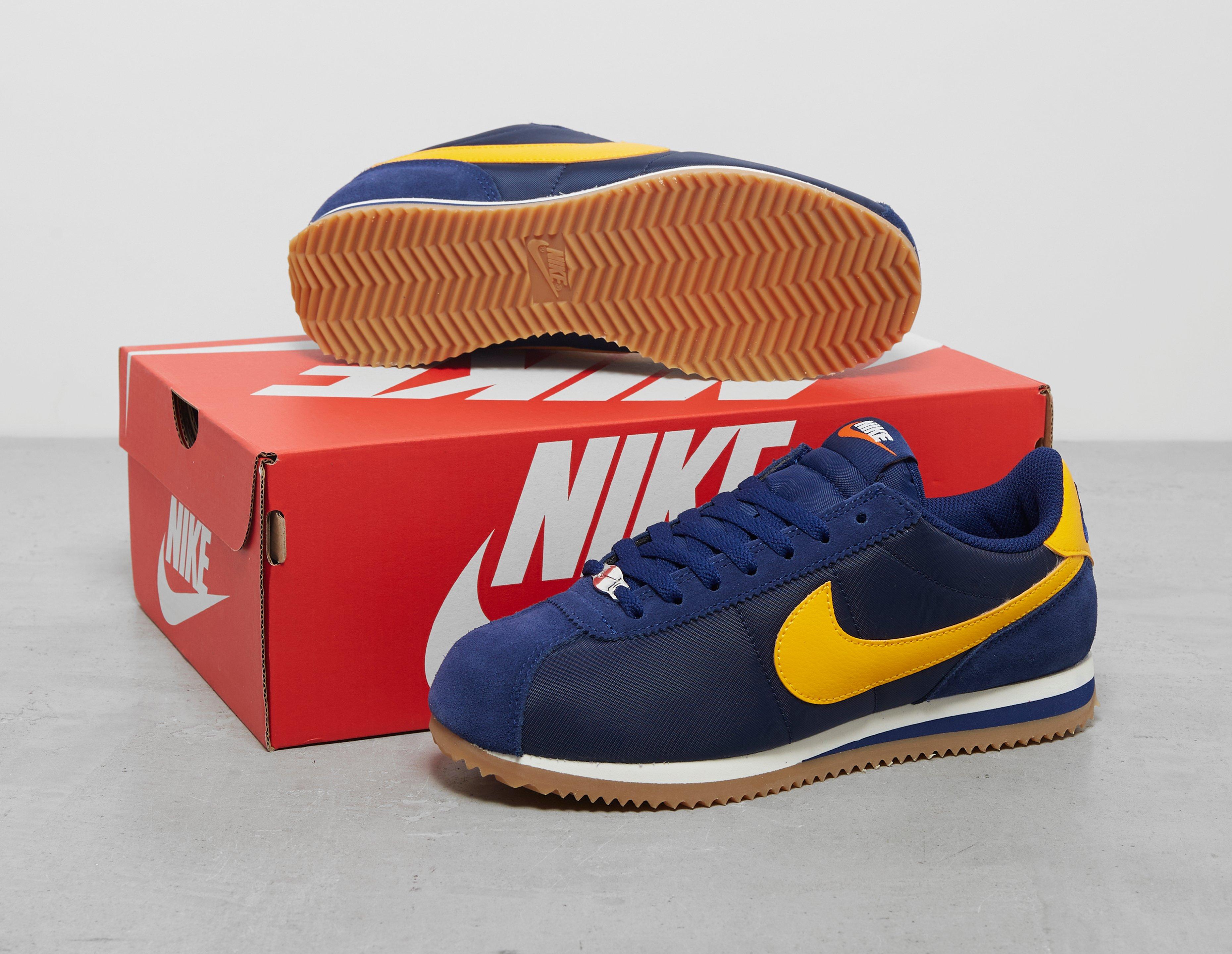 nike navy cortez