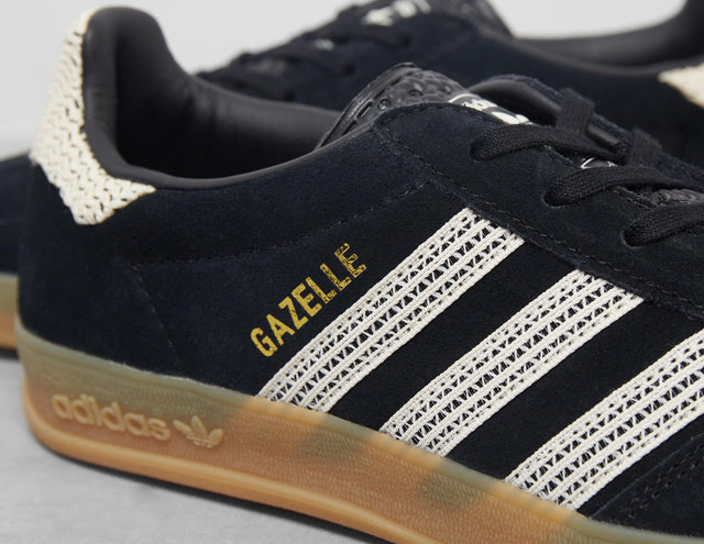GAZELLE INDR BLK/W'WHT