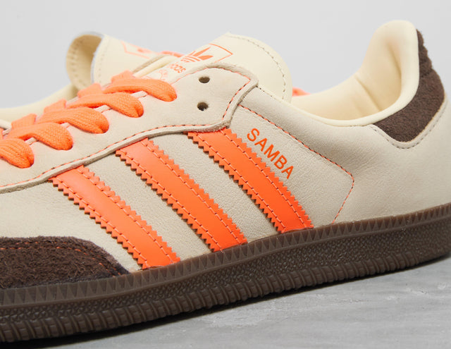 SAMBA WHT/BRN-RED