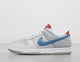 DUNK LO QS SIL/BLU/RED