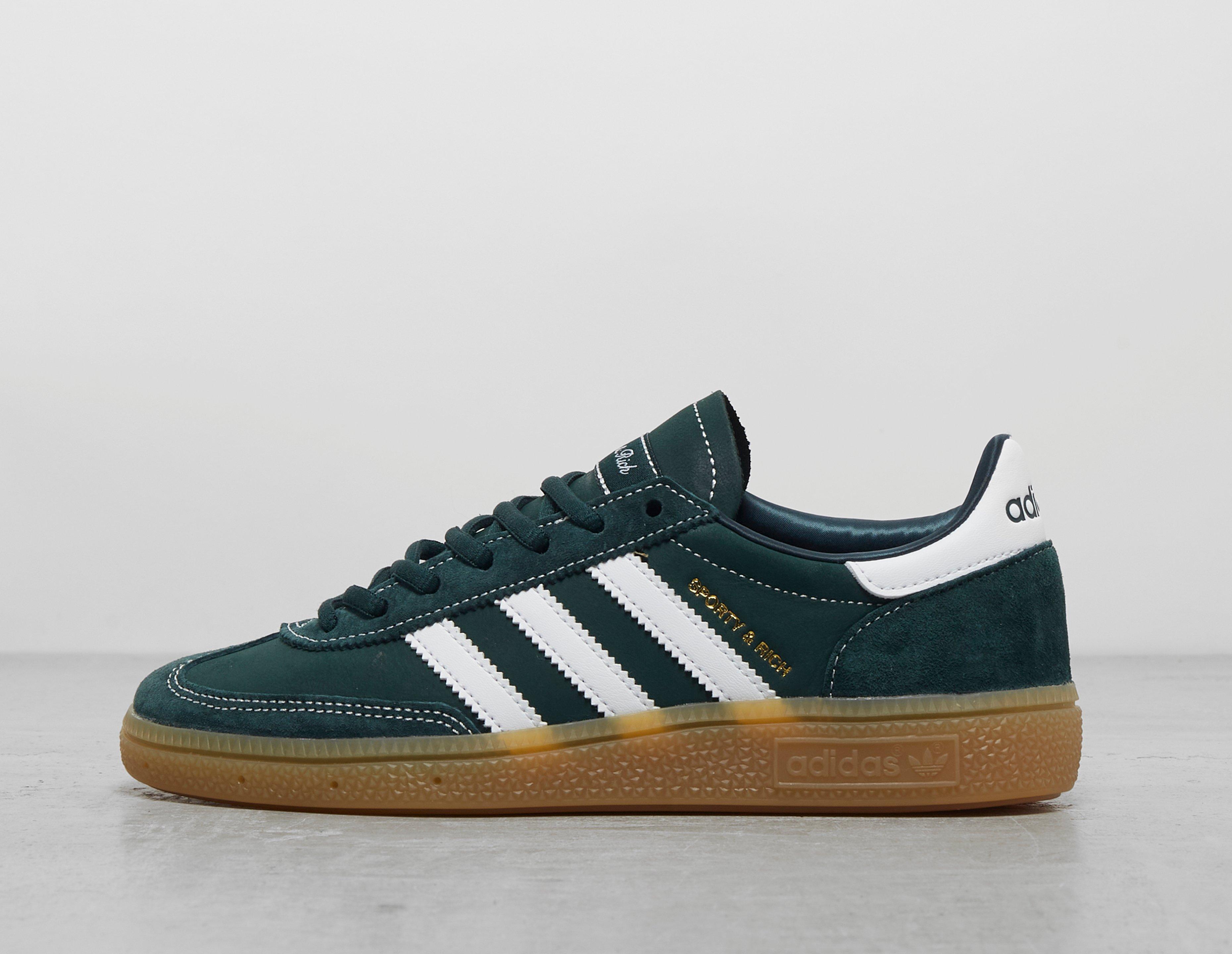 靴 adidas sporty&rich HANDBALL SPEZIAL 24cm green adidas Originals x Sporty & Rich Handball Spezial Women's