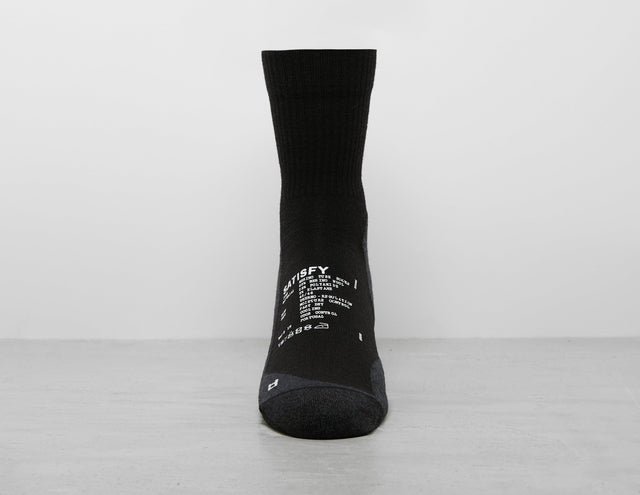 !MERINO TUBE SOCKS BLK