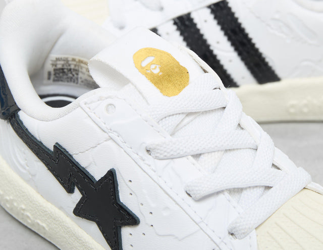 !SSTR BAPE WHT/BLK