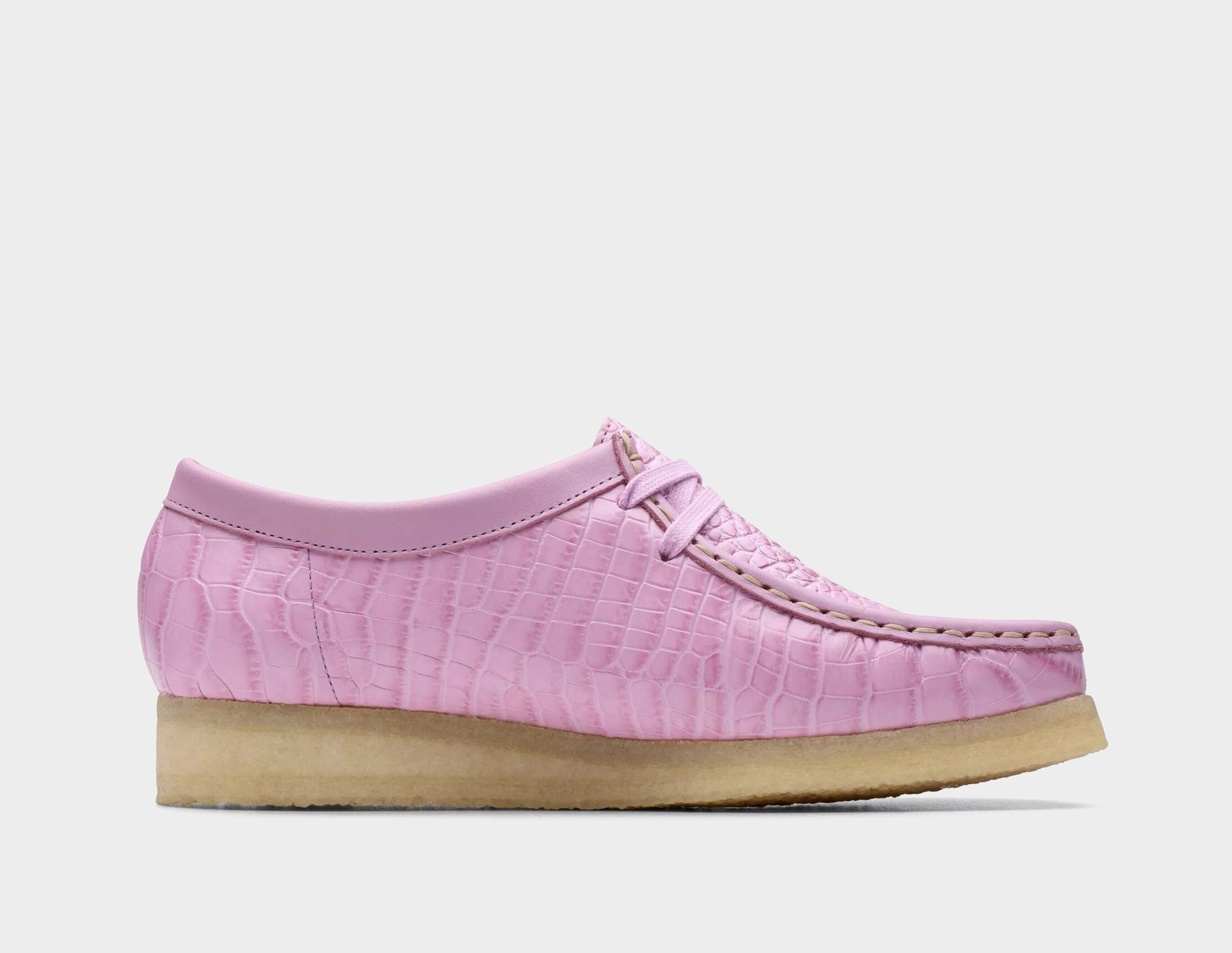 Pink Clarks Originals Wallabee Women's | Footpatrol UK
