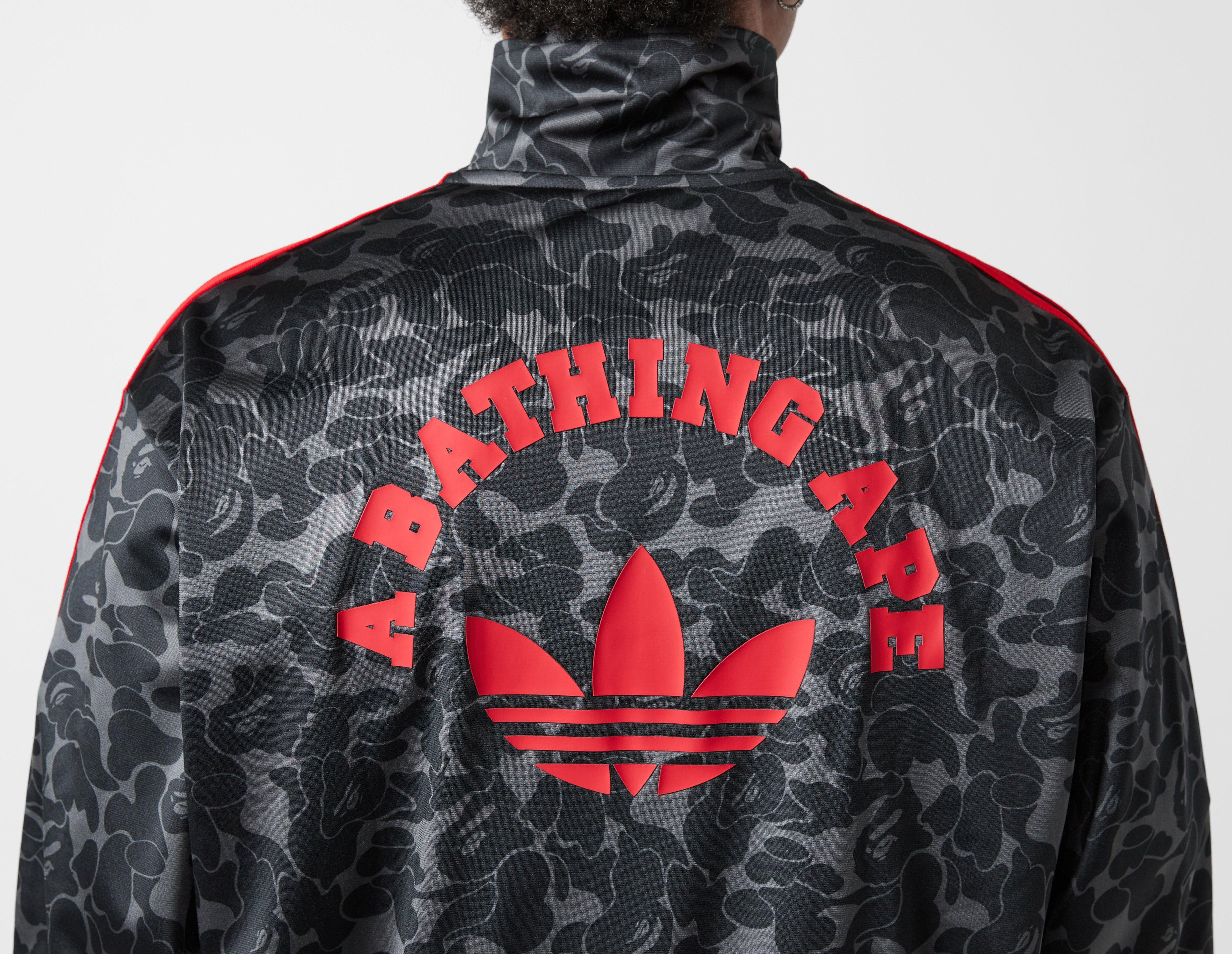 トップス adidas x A BATHING APE Firebird Truck Adidas X Bape Firebird Track Top BLUE – Unheardof Brand