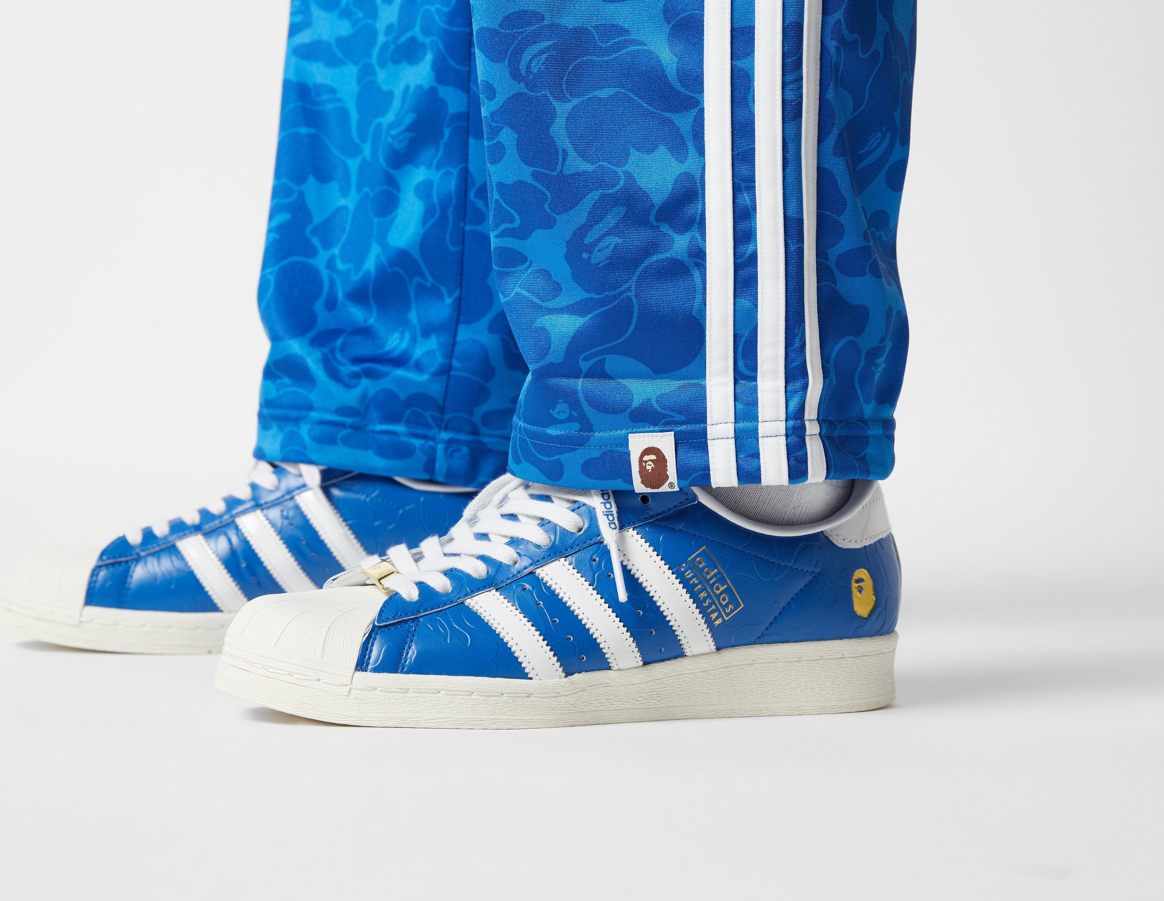 Blue adidas x BAPE Firebird Track Pant