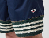 !CLOT WVN SHORT DK BLU