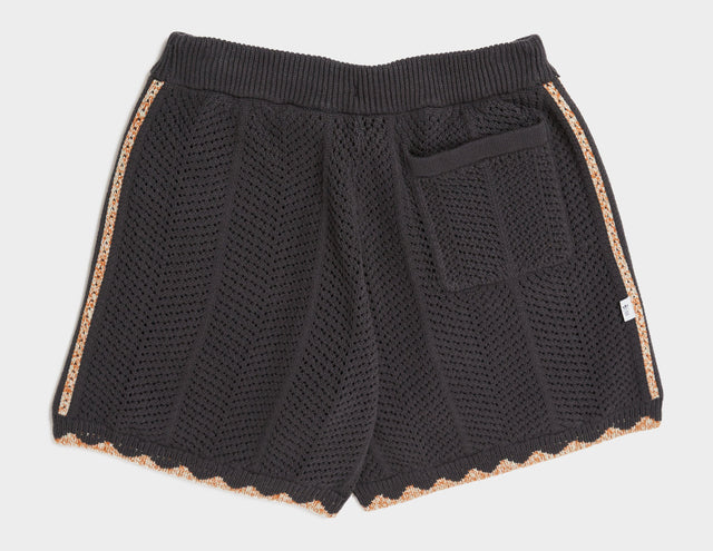 !CLOT KNIT SHORT BLK