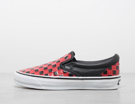 !SLIP ON BLK/RED/BLK
