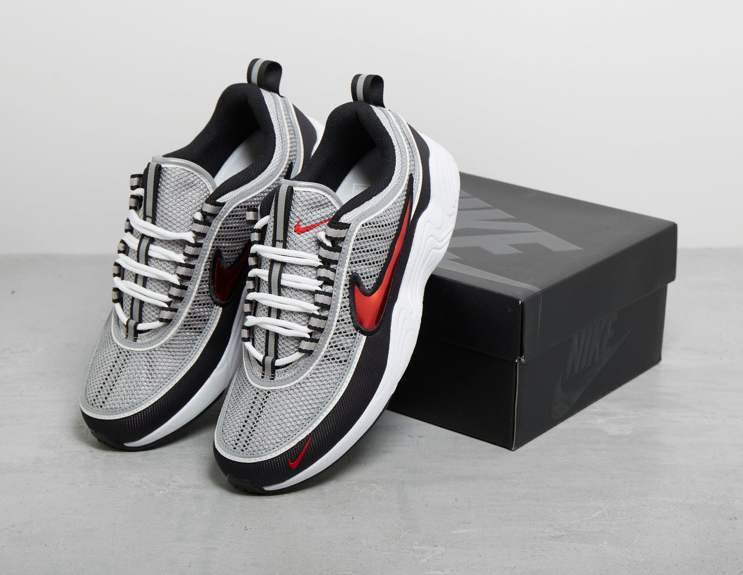 grey Nike Air Zoom Spiridon