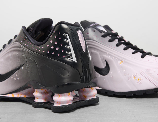 W SHOX R4 PURP/BLK/PURP
