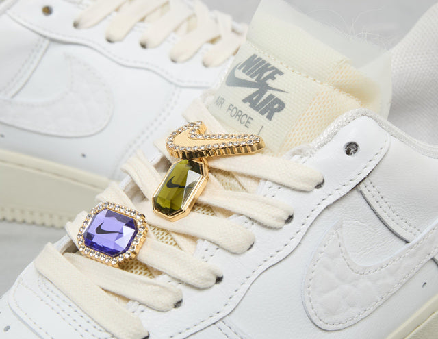 W AF1 JEWEL WHT/WHT