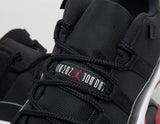 AJ 11 LOW BLK/RED/WHT