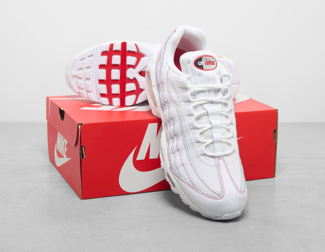 AM95 WHT/WHT/RED