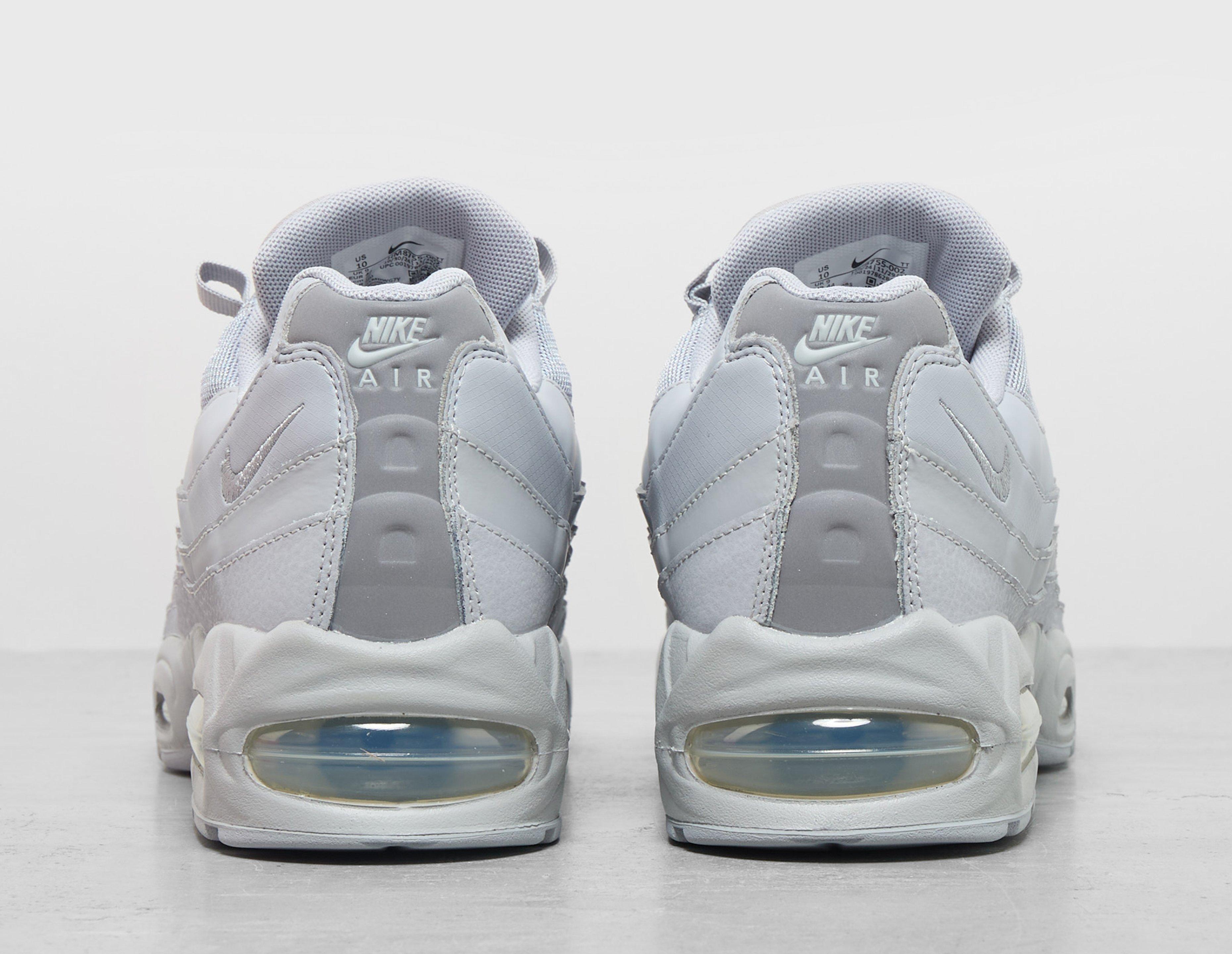 nike air max 95 premium trainers in grey