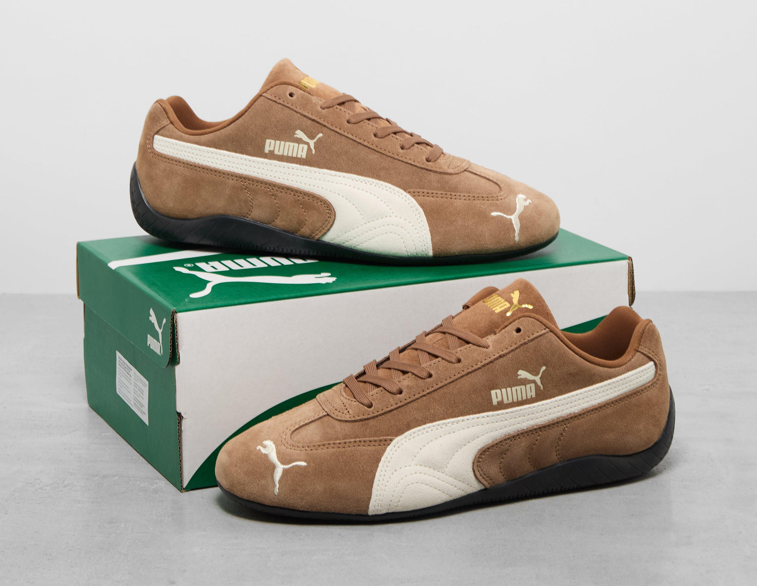 Brown PUMA Speedcat OG