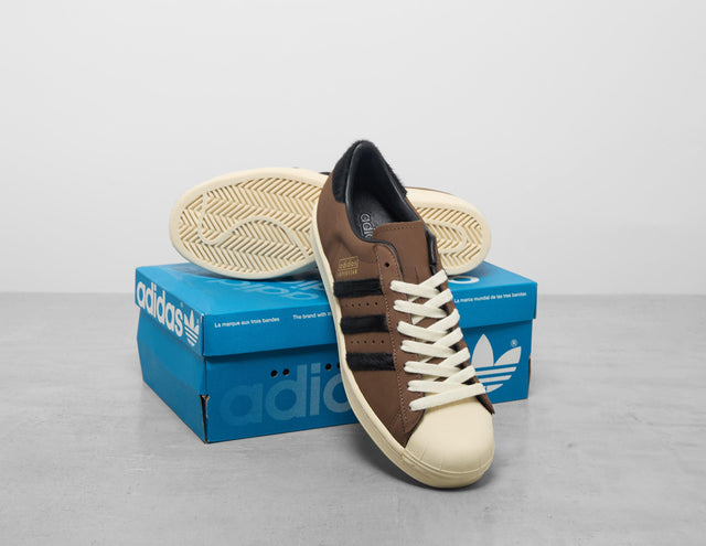 SUPERSTAR VIN BWN/WHT/BW