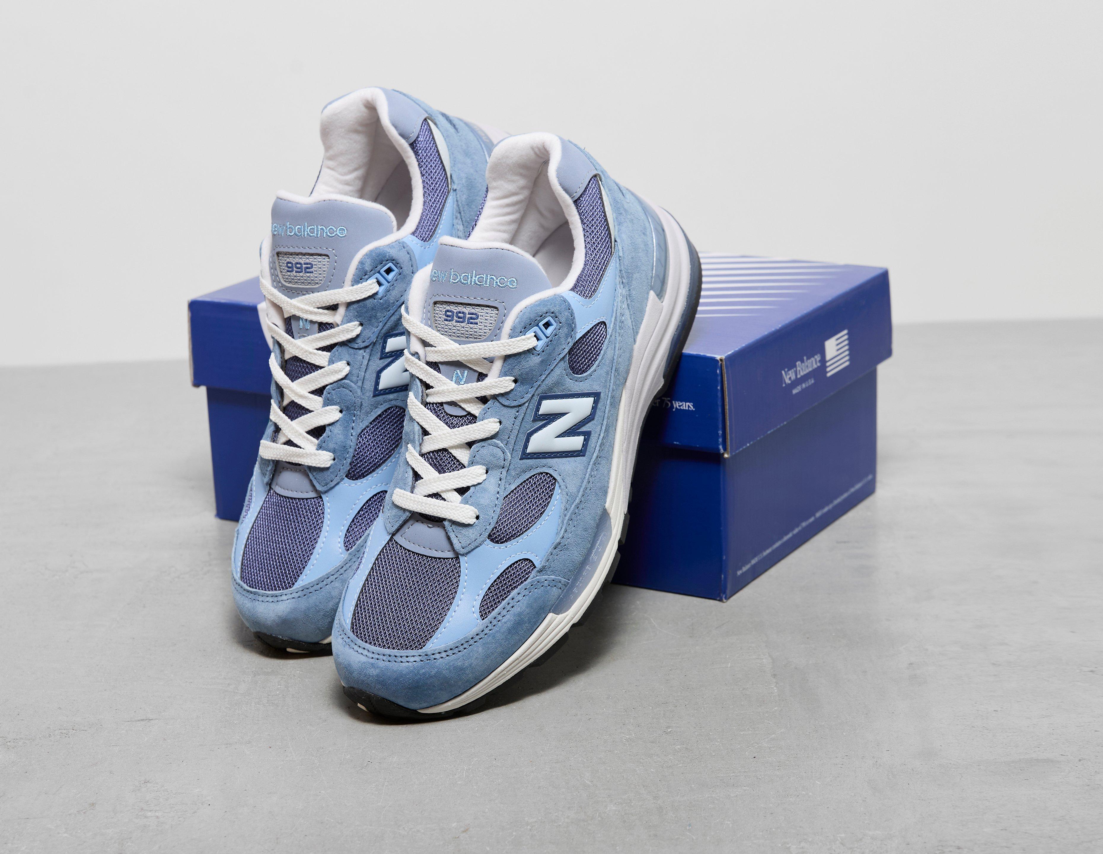 Blue New Balance 992 Made In USA