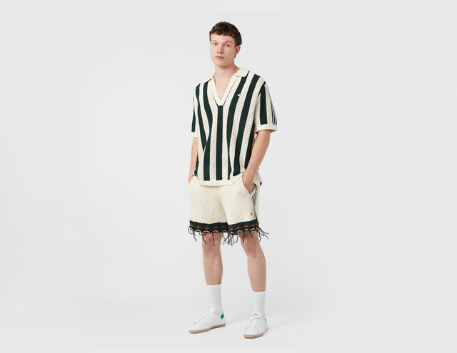 !CLOT STRIP POLO ECRU