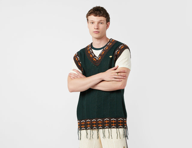 !CLOT CRCHT VEST BLK