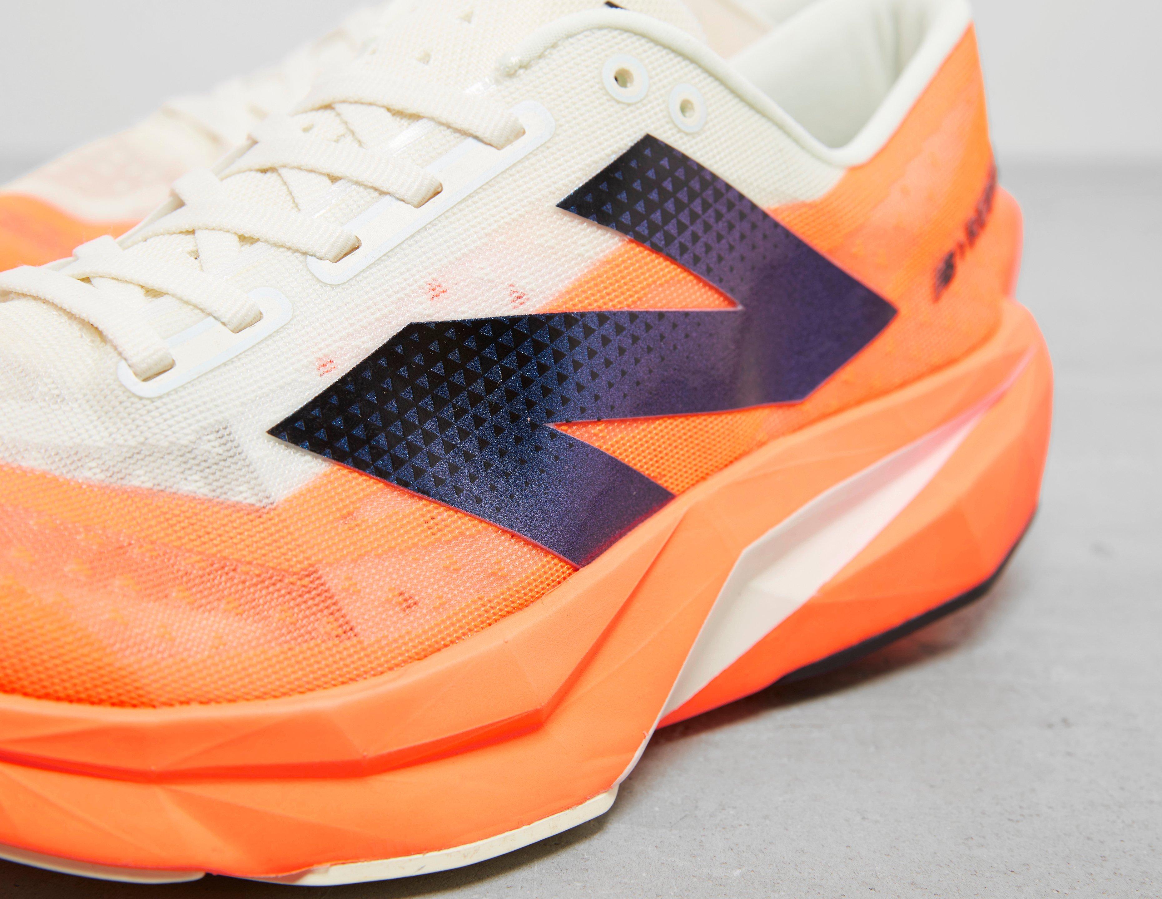 orange New Balance FuelCell Rebel v4