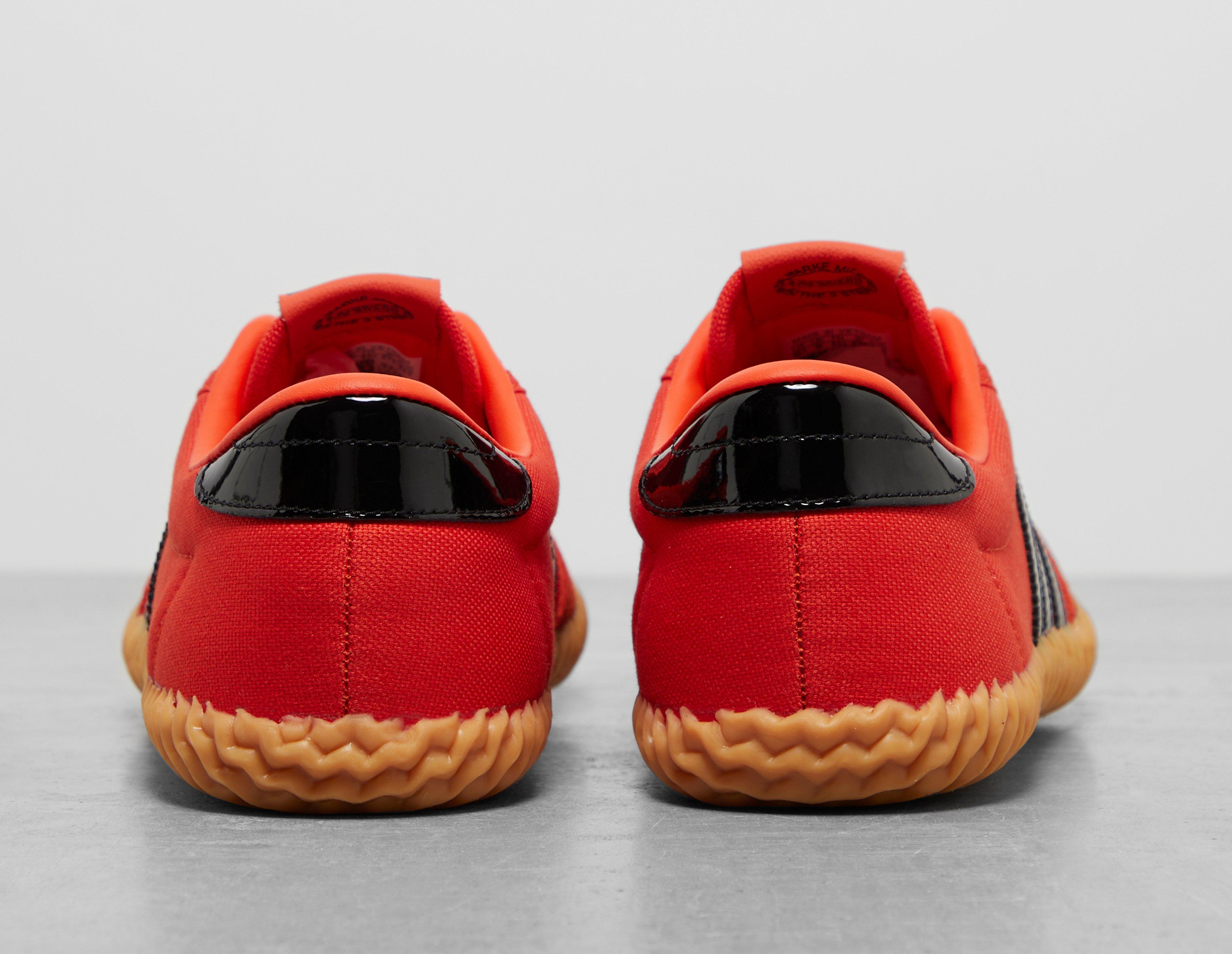 Orange adidas Originals Volley Plimsole