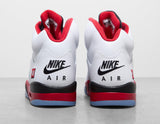 AJ 5 FIRE WHT/RED/BLK