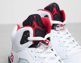 AJ 5 FIRE WHT/RED/BLK