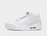 AJ 3 PURE WHT/SIL