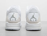 AJ 3 PURE WHT/SIL