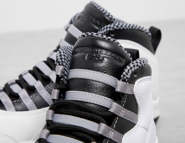 AJ 10 STEEL WHT/GRY