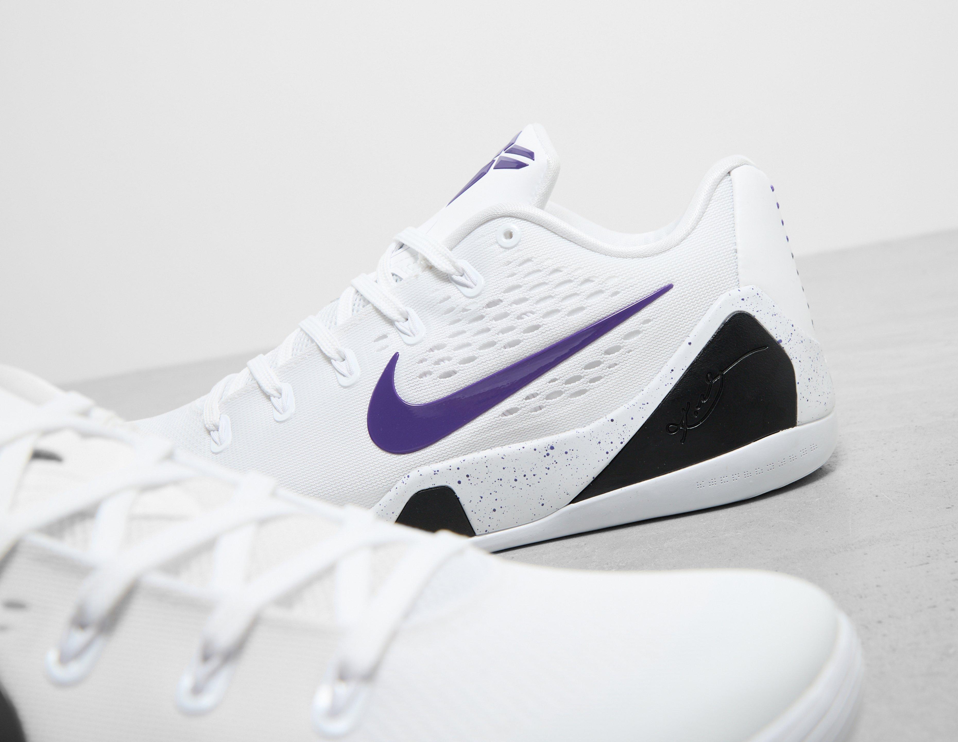 White Nike Kobe 9 Elite Low Protro
