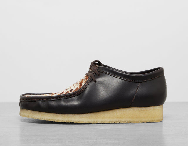 WALLABEE LTH COW BRN/WHT