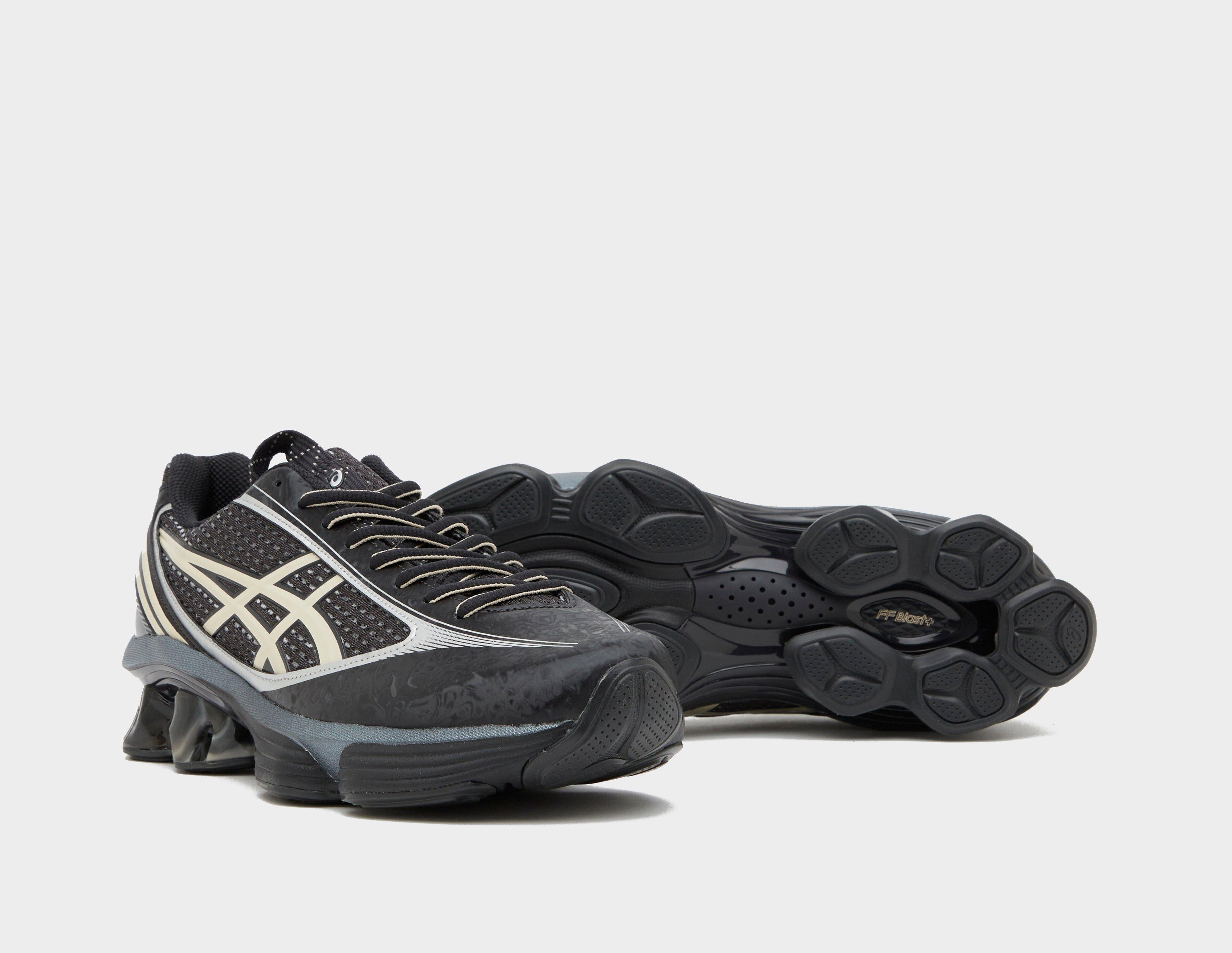 Black ASICS US6-S GEL-KINETIC FLUENT | Footpatrol UK