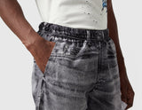 !PEACESHELL SHORTS DRKBLU