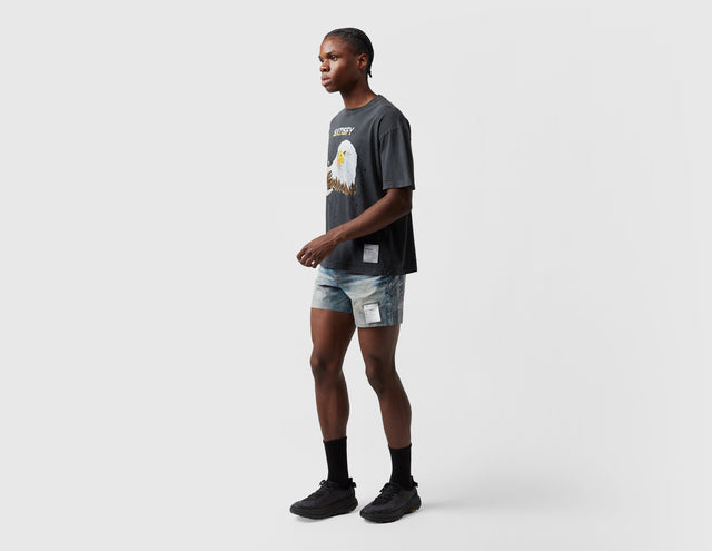 !PEACESHELL SHORTS LTBLUE
