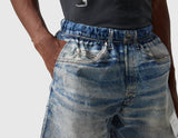 !PEACESHELL SHORTS LTBLUE