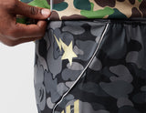 !BAPE FB CAMO SHORTS BLK