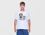 !BAPE SSL MILO T WHT