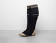 !BAPE FB STAR SOCKS BLK