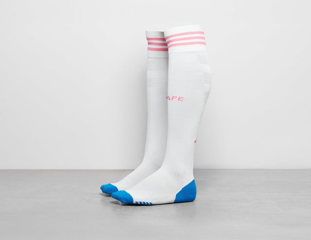 !BAPE FB STAR SOCKS WHT