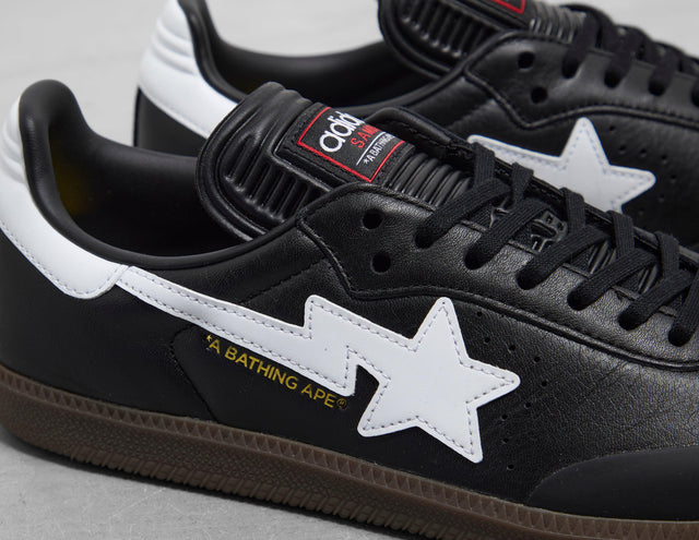 !SAMBA BAPE BLK/WHT