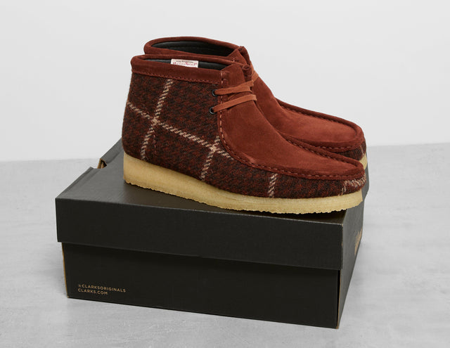 Harris Tweed Wallabee Boot