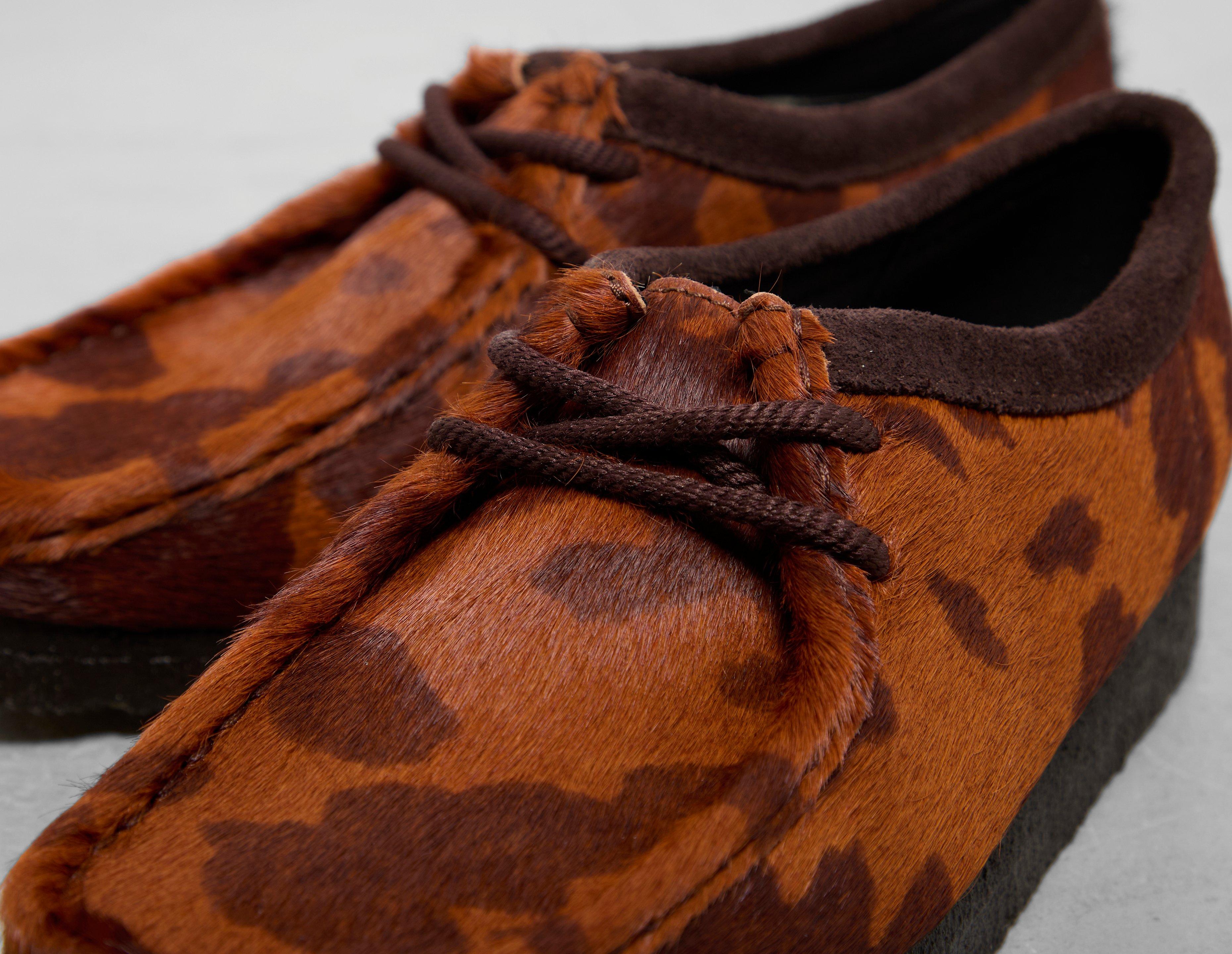 Brown Clarks Originals Wallabee Pony Hair Women's | Footpatrol UK
