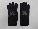!DRIFT MERINO GLOVES BLK