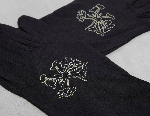 !DRIFT MERINO GLOVES BLK