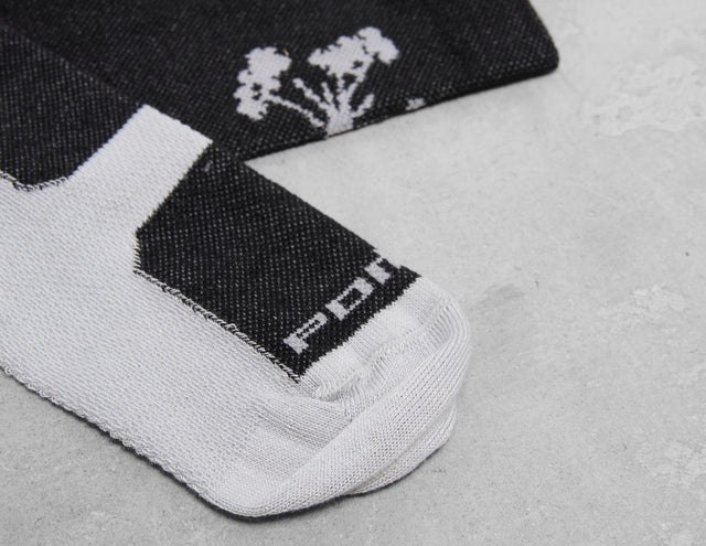 !PATTERN ACTIVE SOCK BLK